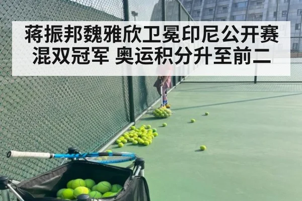 蒋振邦魏雅欣卫冕印尼公开赛混双冠军 奥运积分升至前二